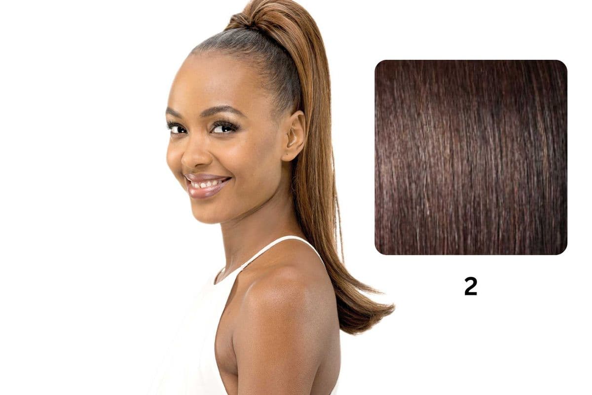 (#2) Vivica Fox Drawstring Ponytail Pocket Bun - PB65 V
