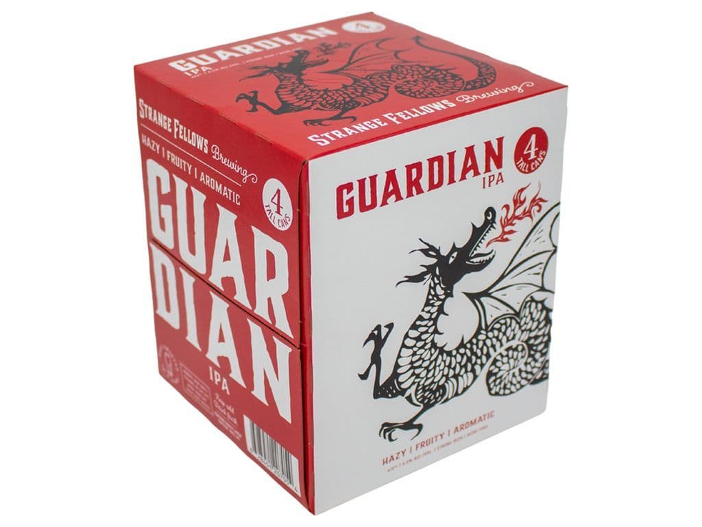 Strange fellows Brewing Guardian IPA (4X473ml)