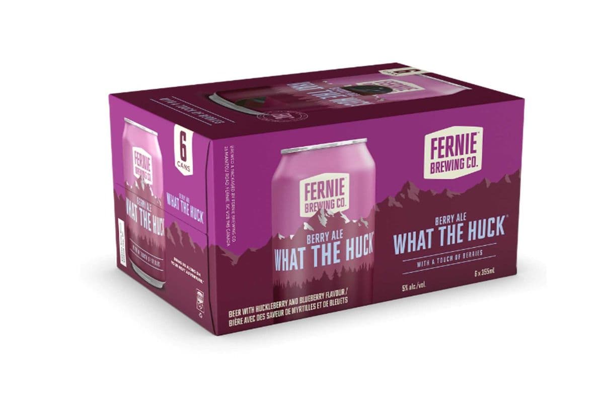 FERNIE BREWING WHAT THE HUCK HUCKLEBERRY (6 x 355 ML)