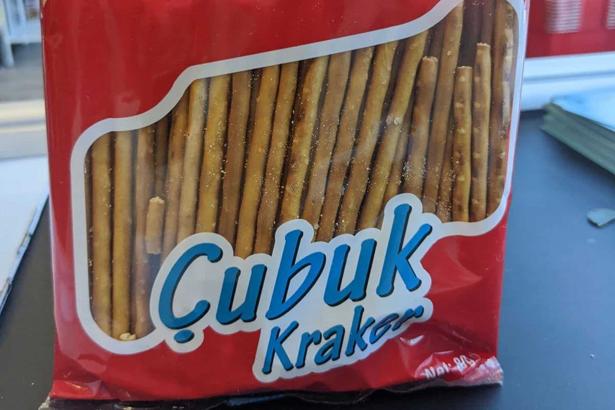 Ulker CUBUK KRAKER Plain Stick Salty Cracker 80g
