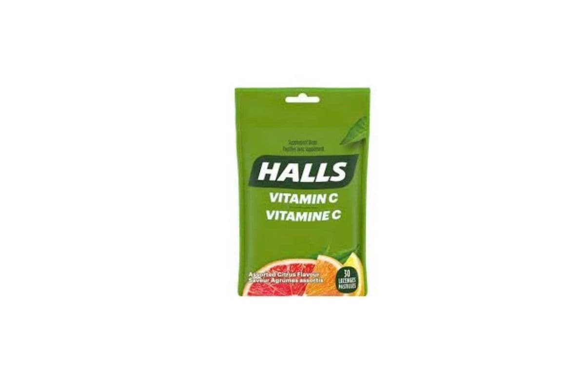 HALLS Vitamin C (30 Lozenges)