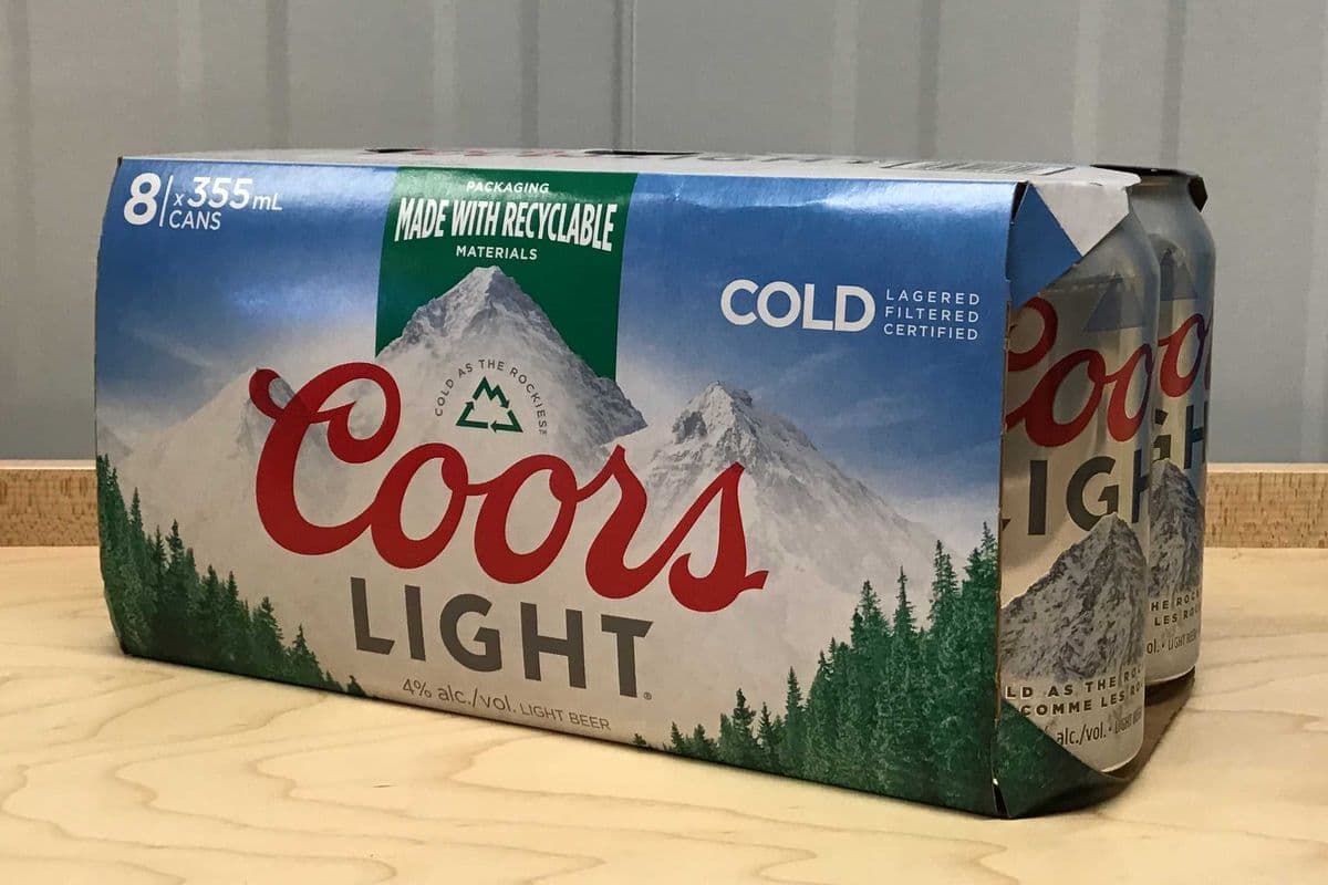 Coors Light (8 x 355 ml Cans)