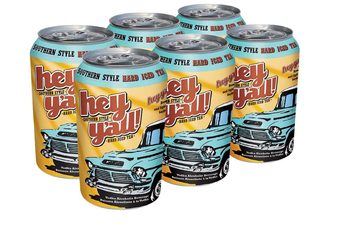 Hey Yall Hard Iced Tea (6 x 355 ml Cans)
