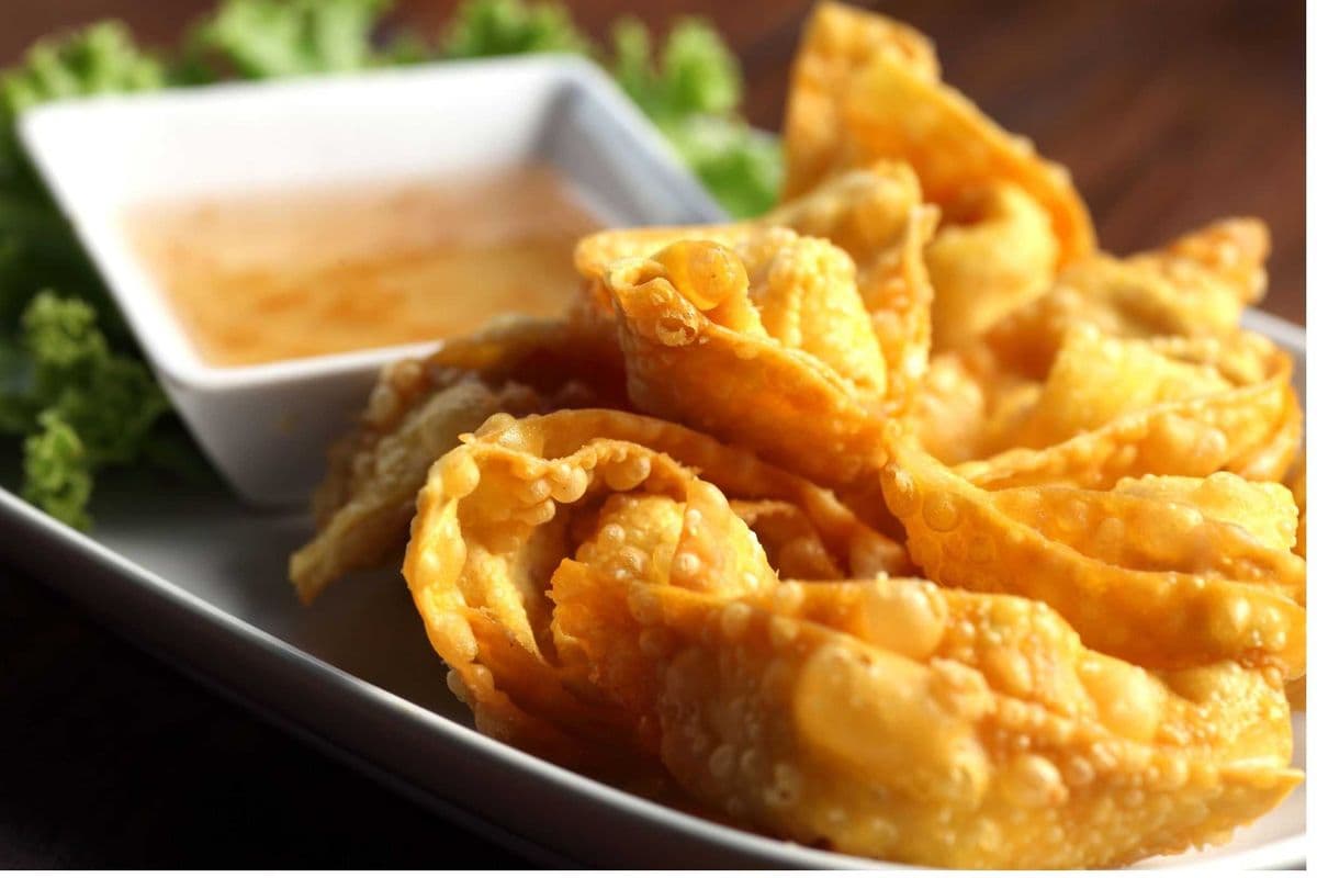 Fried Mini Chicken Vegetable Wontons (10 pcs)