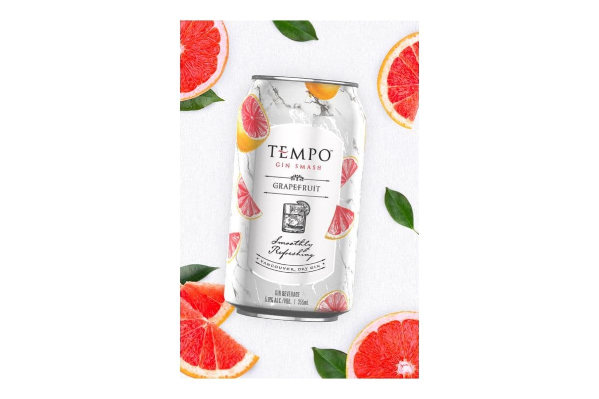 Tempo Gin Smash Grapefruit (6 Can) (355ml) (6 x 355 ML)
