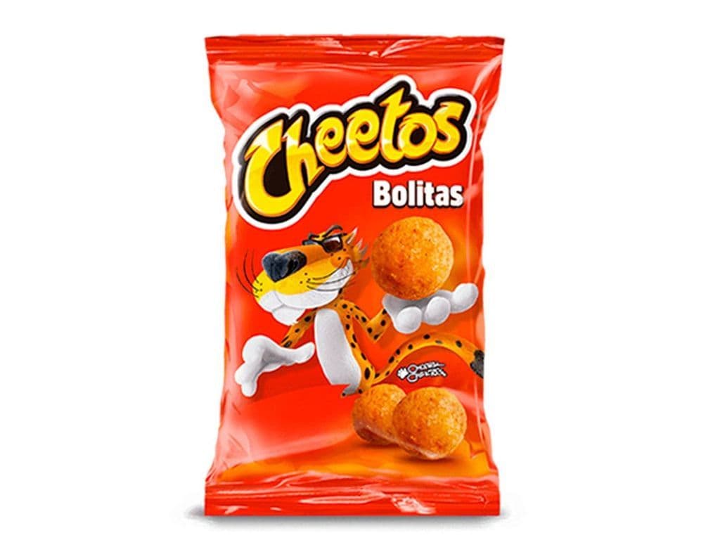 Cheetos Bolitas Chili Cheese Zesty Crunchy Corn Balls Mexican Chips 110g