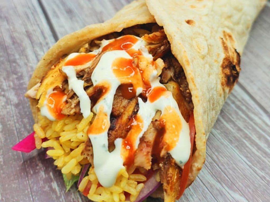 SHAWARMA RICE WRAP