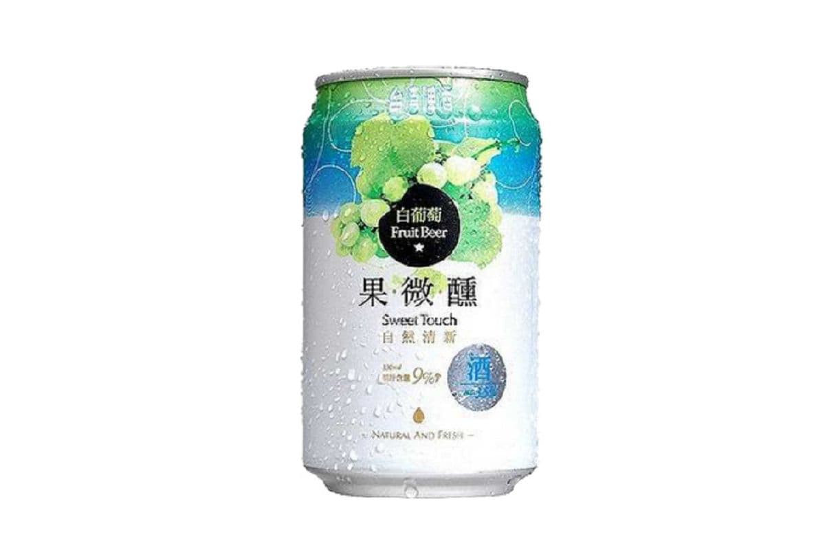 Taiwan Sweet Touch White Grape (330 ml Can) (1 x 330 ml)