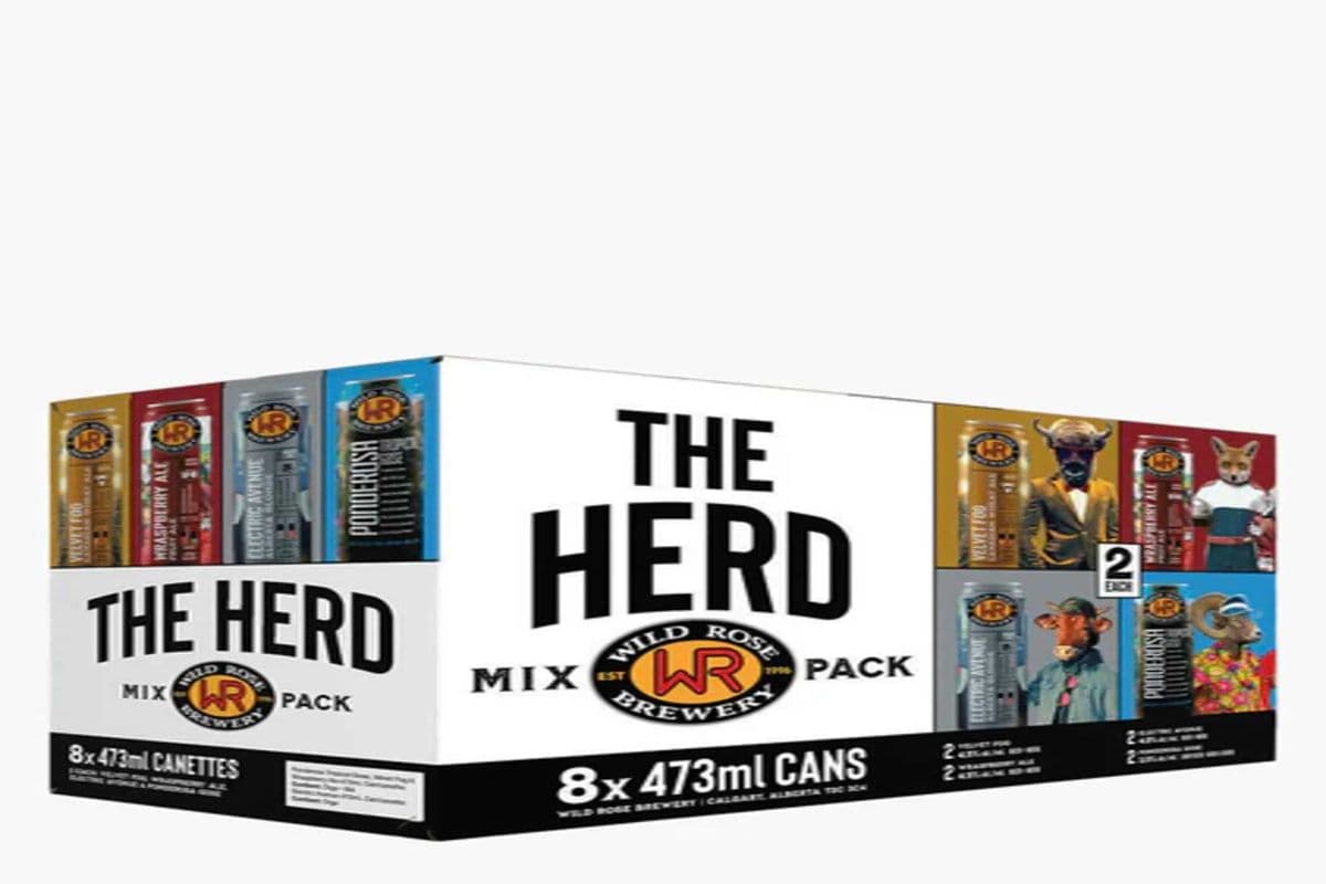 Wild Rose Mixer Pack- The Herd (8 Cans) (8 x 8*473ml)