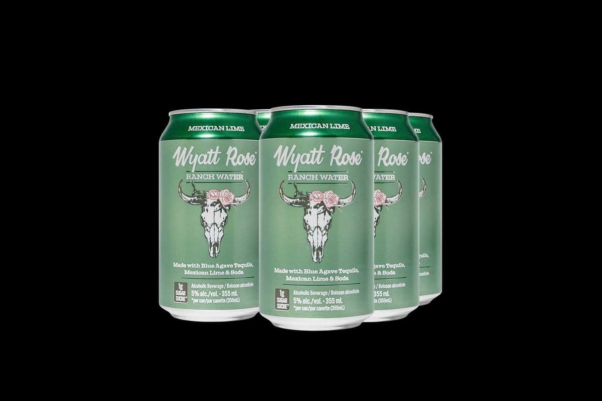 Wyatt Rose Ranch Water Mexican Lime (6 x 355 ml)