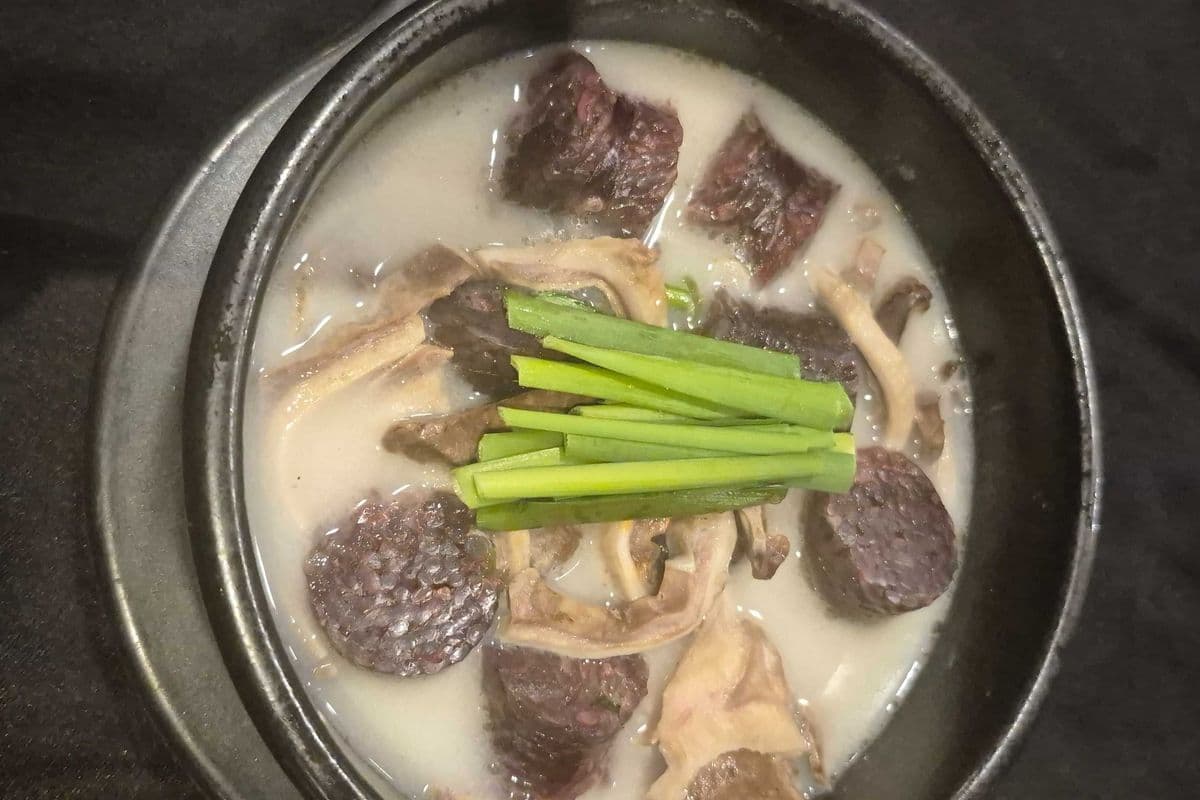 Korean Blood Sausage Soup | 순대국