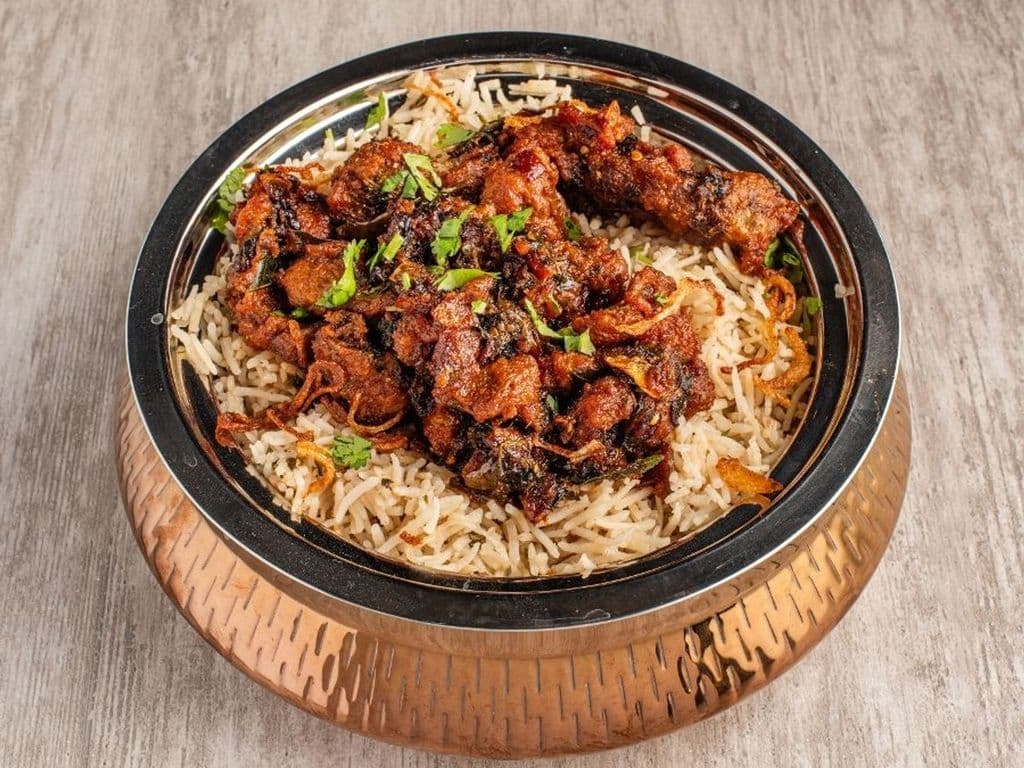 Chicken Fry Piece Pulao