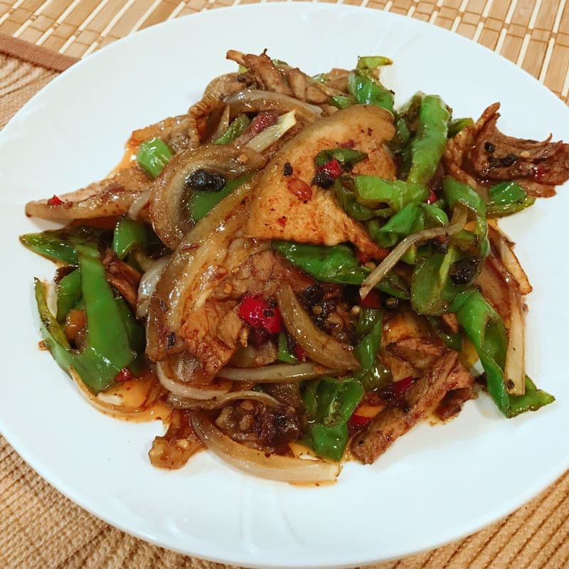 Traditional Sliced Pork 传统回锅肉