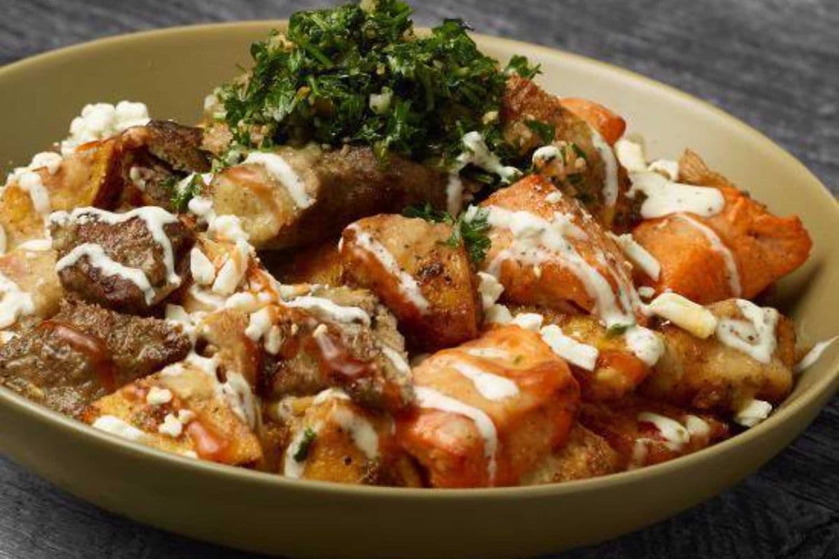 Mixed Kebab Potato Bowl