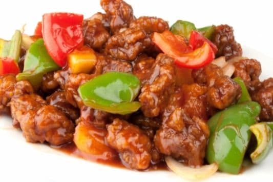 Porc Aigre-Doux / Sweet and Sour Pork 咕咾肉