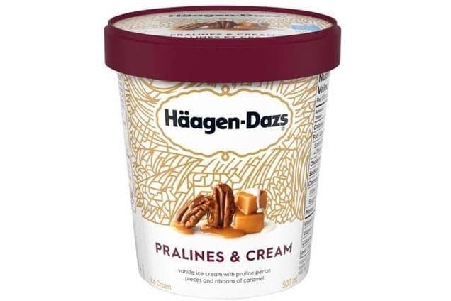 Haagen Dazs- Pralines and Cream (450 mL)