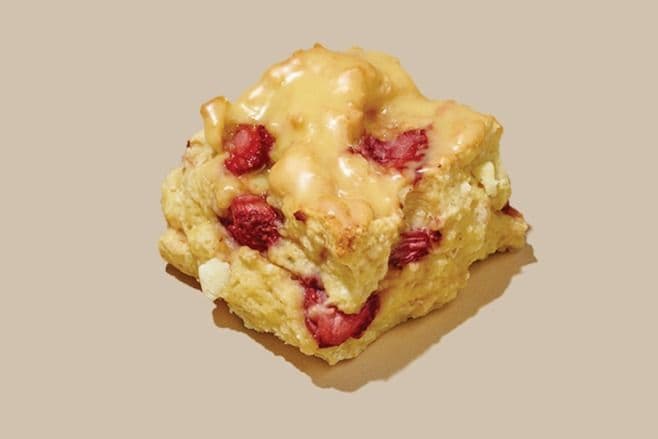 Strawberry Passion Fruit Scone