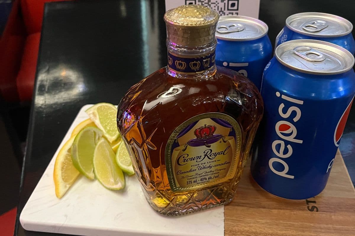 Crown Royal and Coke Pack (1 x 375 ml Bottle)