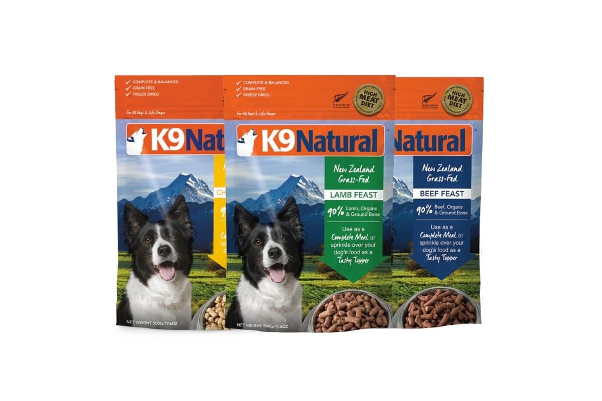 K9 Natural Freeze Dried Dog Food