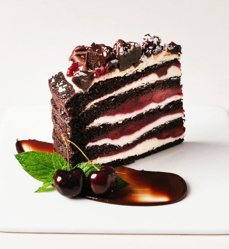 Black Forest cherry cake