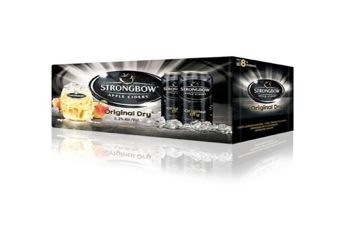 732938. Strongbow Cider (8 Cans) (1 x 8pc)