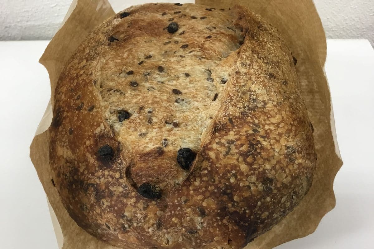 Golden Hearth Flax Raisin Walnut Sourdough (1 Loaf)