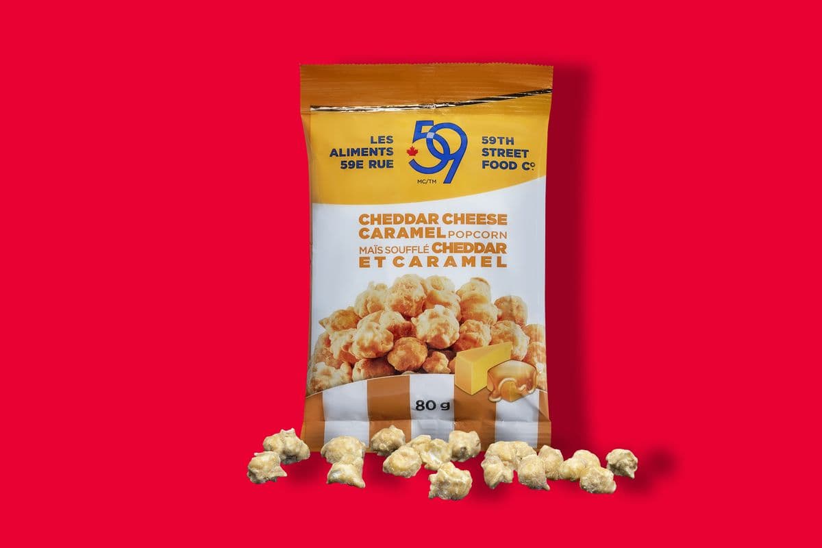 59th Street Cheese & Caramel Popcorn (80g) - 77150