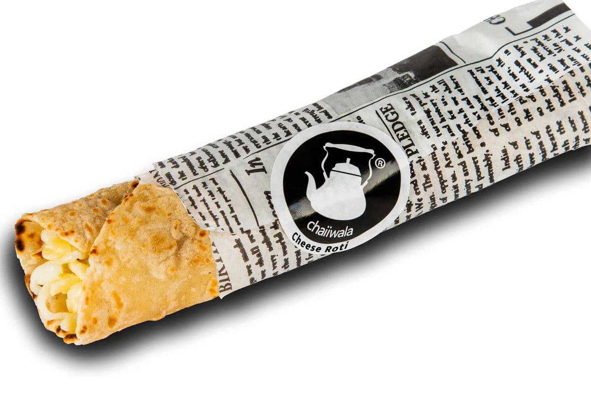 Cheese Roti Roll (240 Cal)