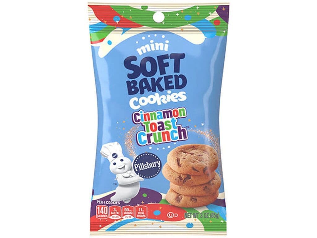 Pillsbury Mini Soft Baked Cookies Cinnamon Toast Crunch 85g