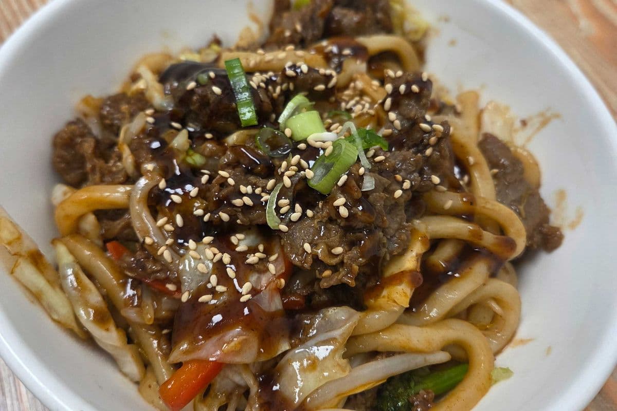 Beef Yakiudon
