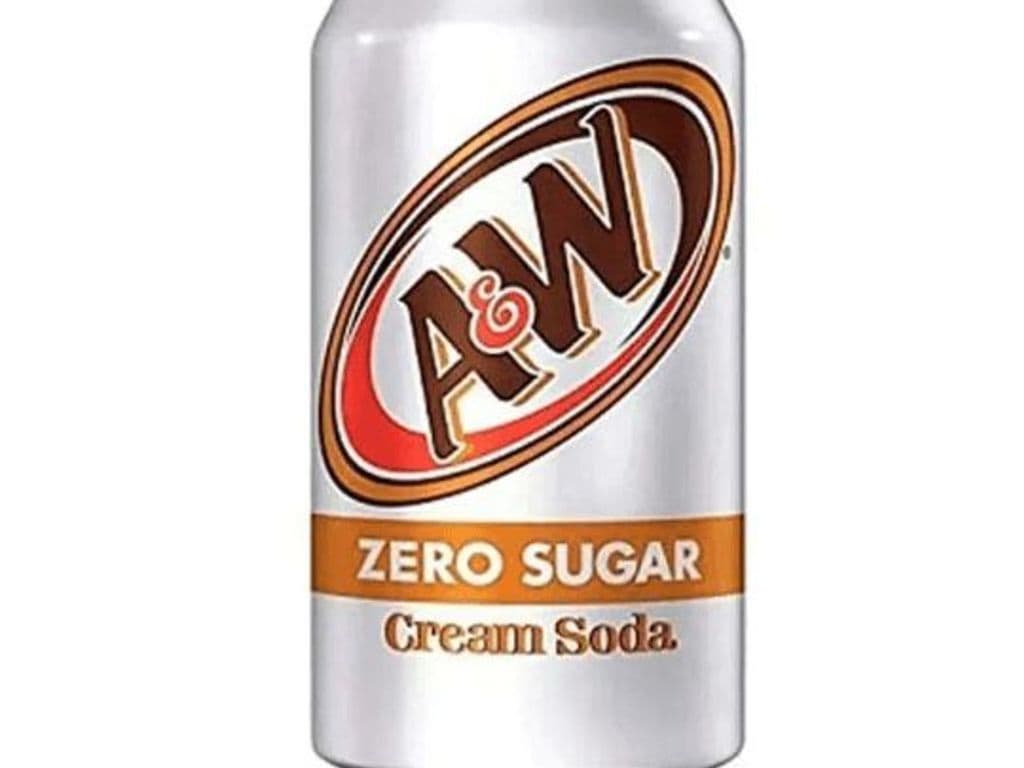 A&W Root Beer Cream Soda (Zero Sugar) (355ml)