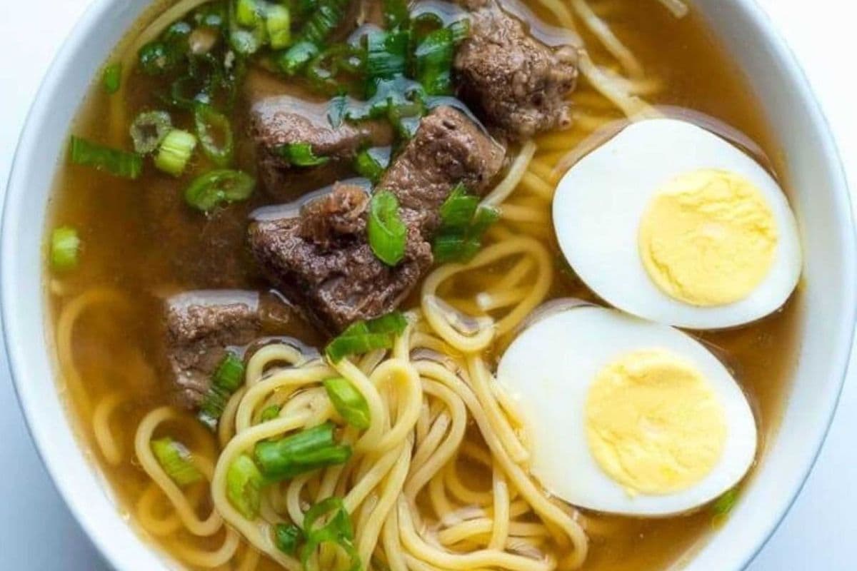 Beef Mami Noodles