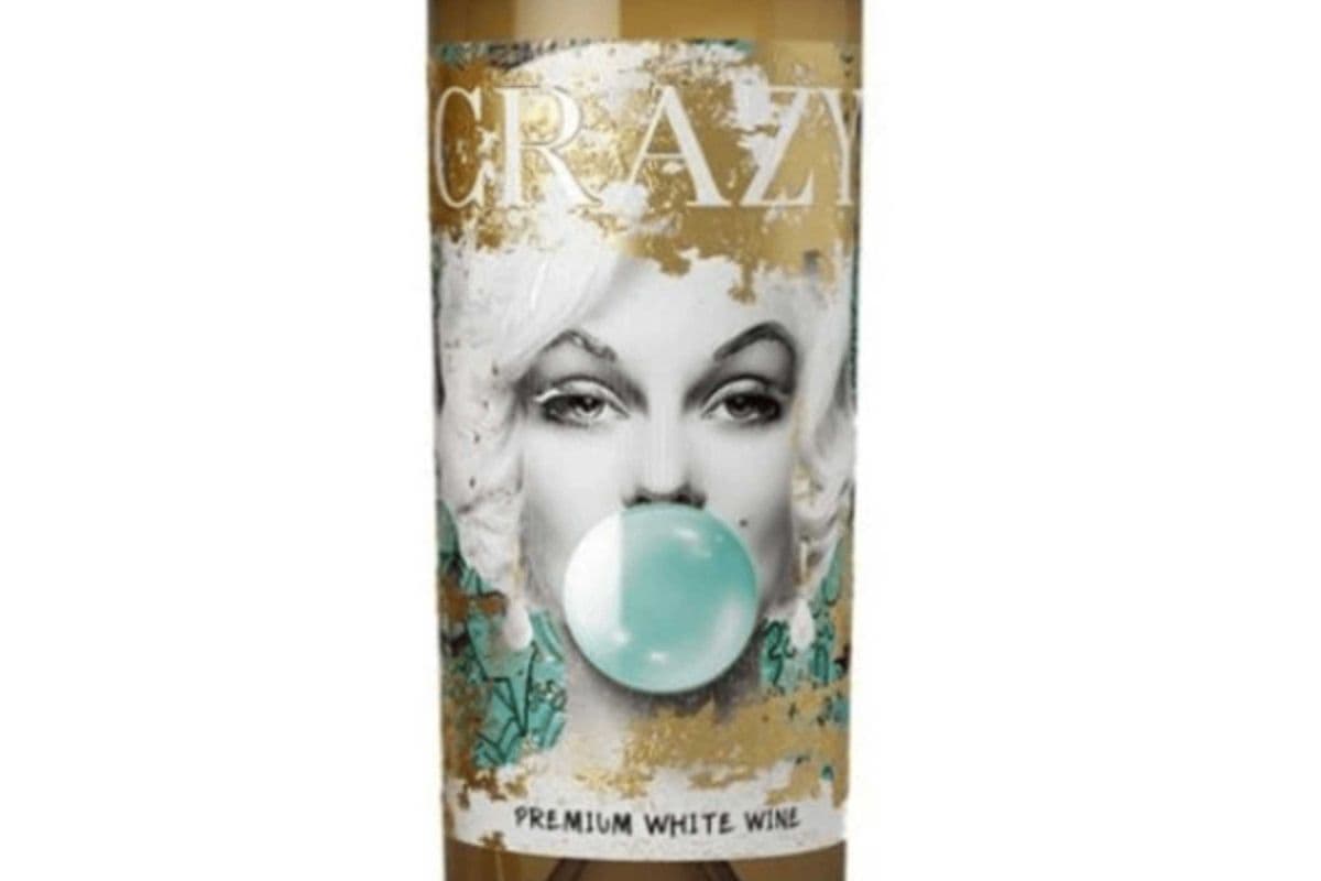 CRAZY WHITE WINE 750mL (1 x 750)