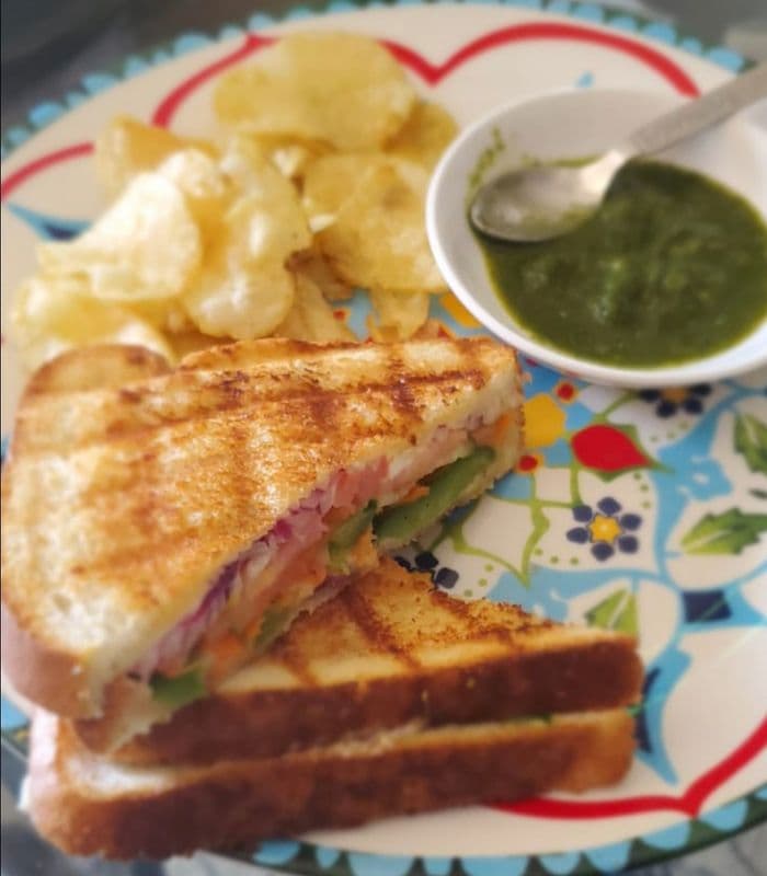 Veg. Club Sandwich