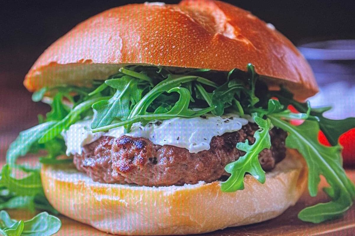 Gotta Goat Cheese Burger