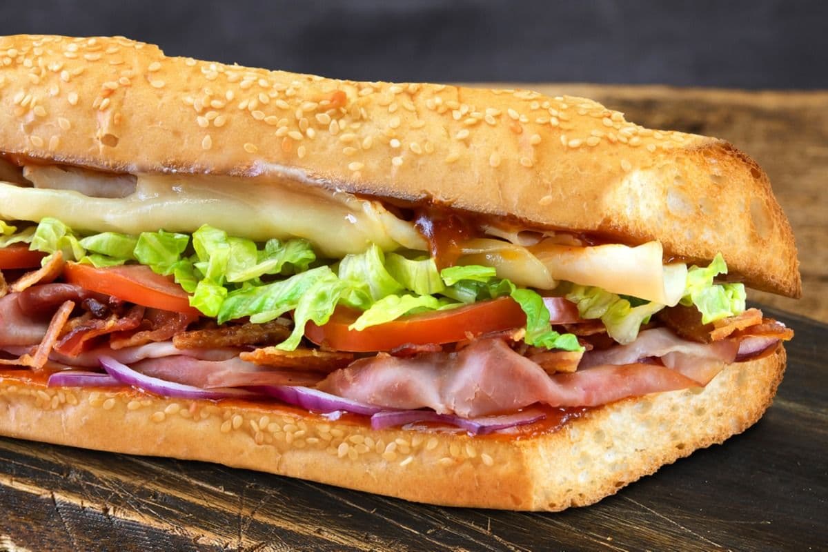 Regular Honey Bacon Club Sub