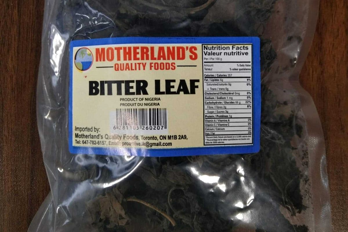 Bitter Leaf (Dry)