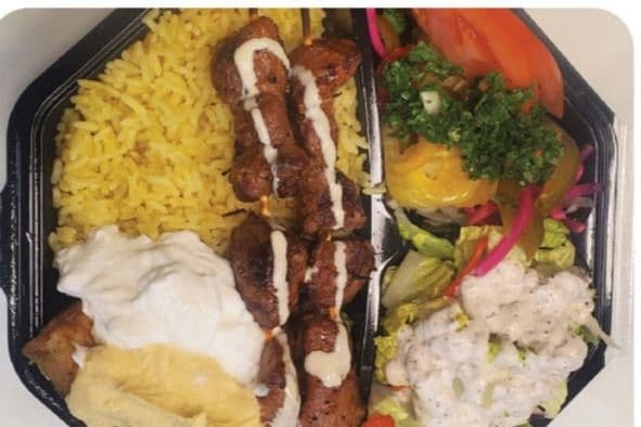 Lamb Kebab Platter