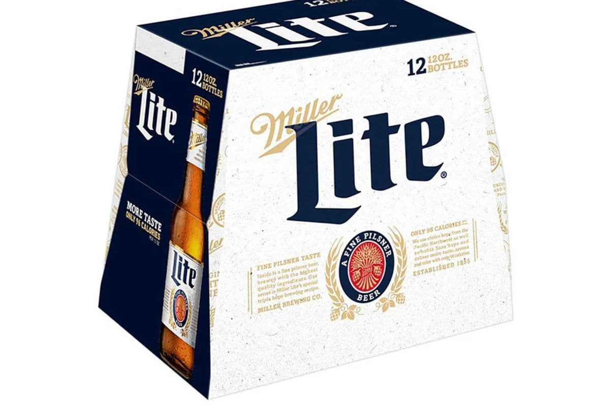 Miller Lite (12 x 341 ml Bottles)