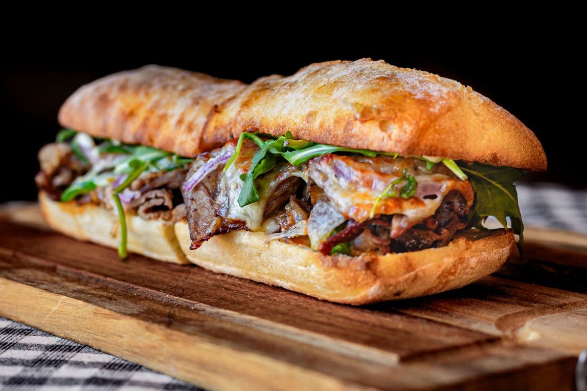 Hot Philly Sandwich
