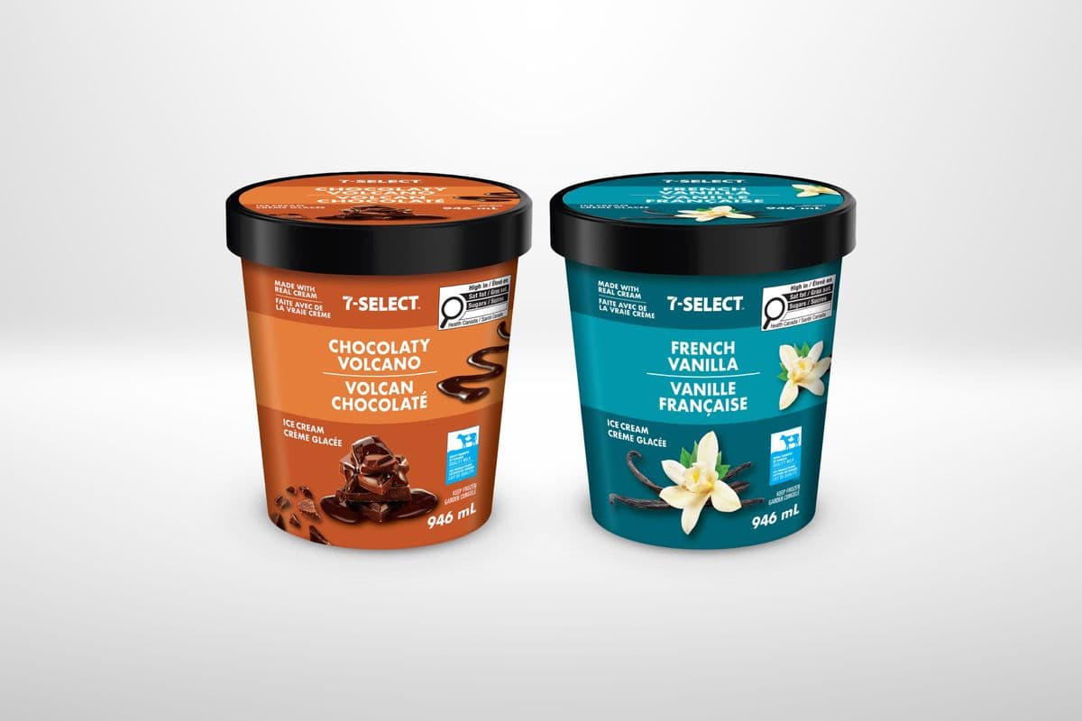 7-Select Ice Cream (473 ml) - 2 for $9.00