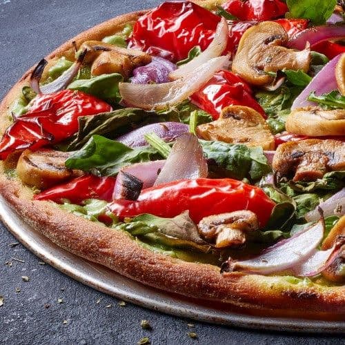 Pesto Vegan Pizza / Pizza Pesto vegan