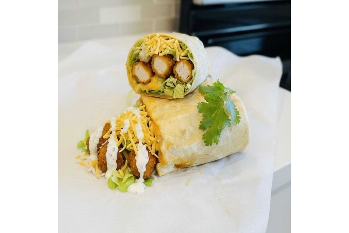 Cheese Chicken Melt Wrap