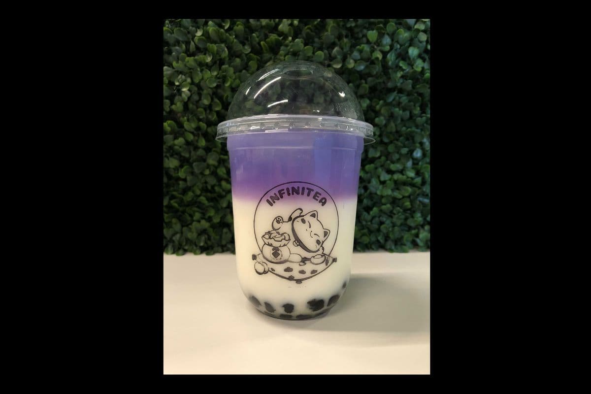 30. Lychee Butterfly Boba Tea (16 oz or 23 oz)