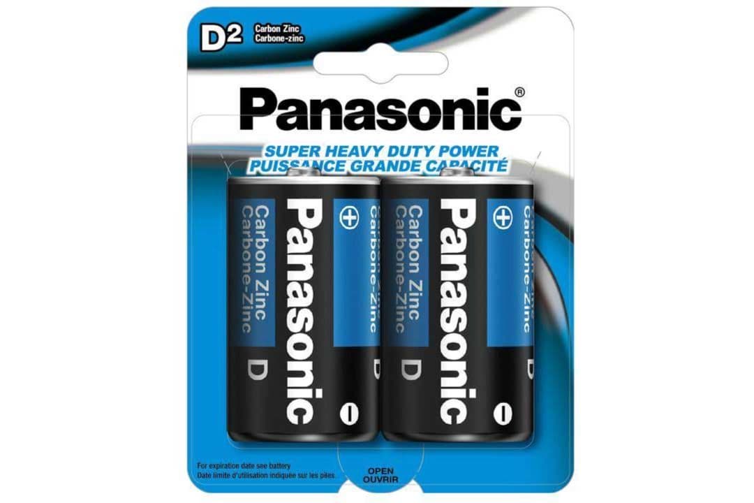 Panasonic, 2Pk."D" Super Hd Batteries, CTG UM1NPA2BCA