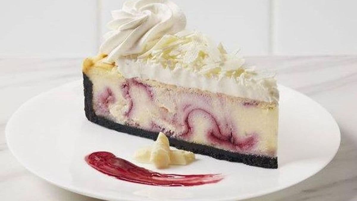 White Chocolate Raspberry Cheesecake Factory