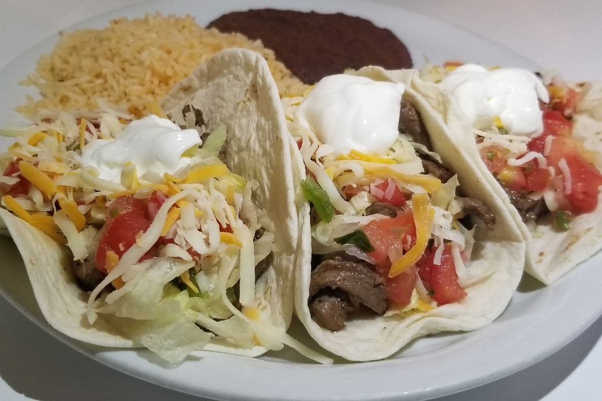 Steak Soft Tacos Supreme