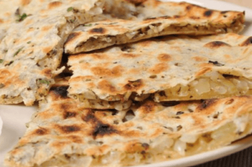 Onion-Stuffed Naan