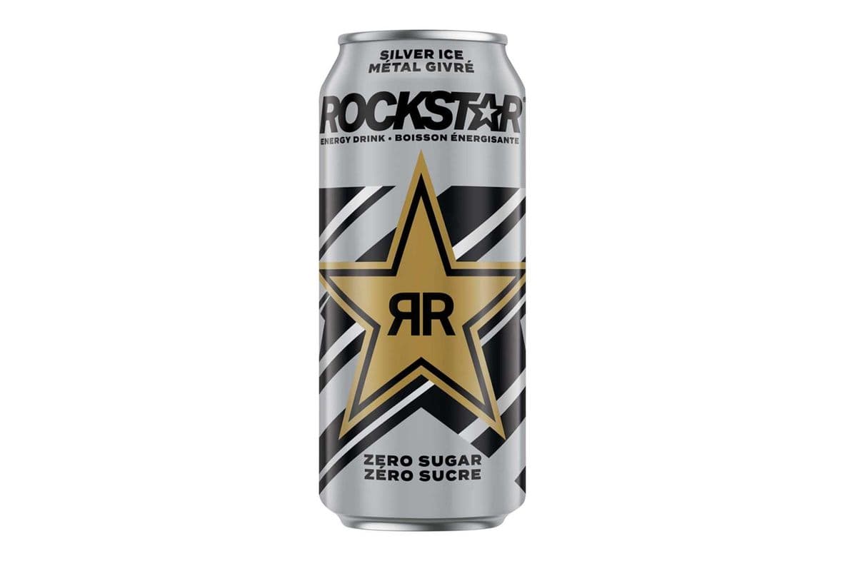 RockStar Zero Sugar - Silver Ice (473 ml)
