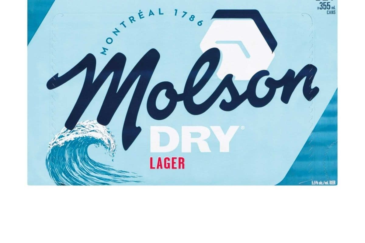 Molson Dry (15 x 355 ml Cans)